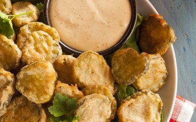 Deep Fried Pickles and Special Sauce